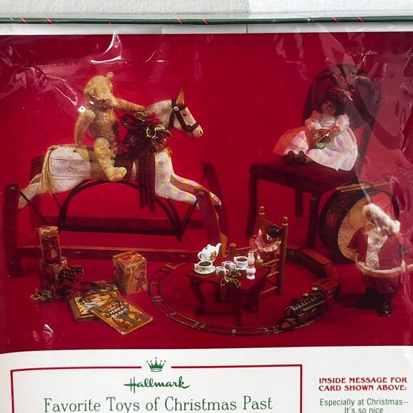 New Vintage 80s Hallmark Greeting Cards Favorite Toys of Christmas Past 24 Cards - Picture 3 of 12